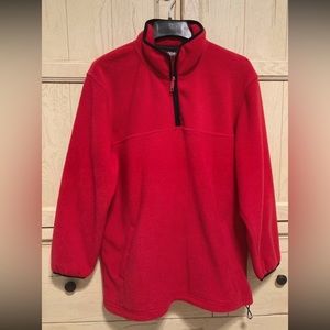 Men’s Red Totes 3/4-Zip Fleece Top - MEDIUM - NEVER WORN